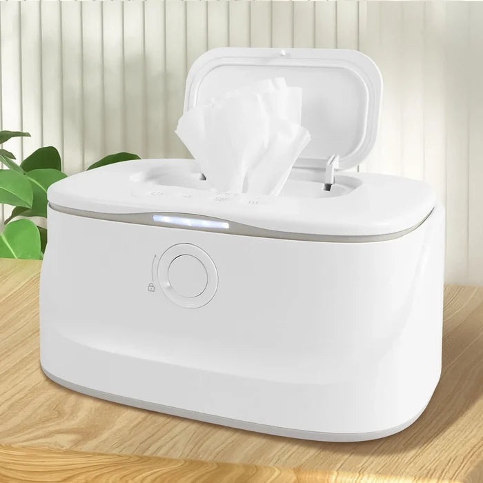 USB Baby Wipe Warmer with LED Light & Adjustable Heat