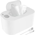 USB Baby Wipe Warmer with LED Light & Adjustable Heat