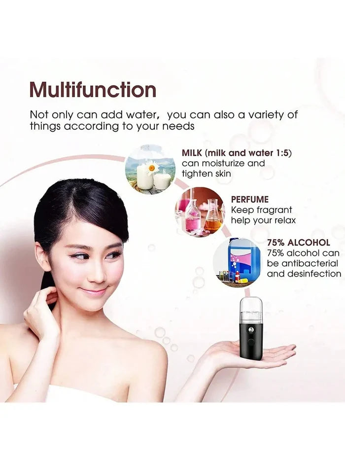 USB Mist Facial Sprayer – Deep Hydration & Skin Refresh