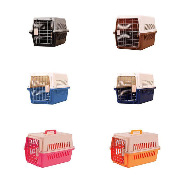 Ventilated Pet Travel Crate — Large