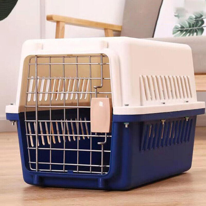 Ventilated Pet Travel Crate — Large