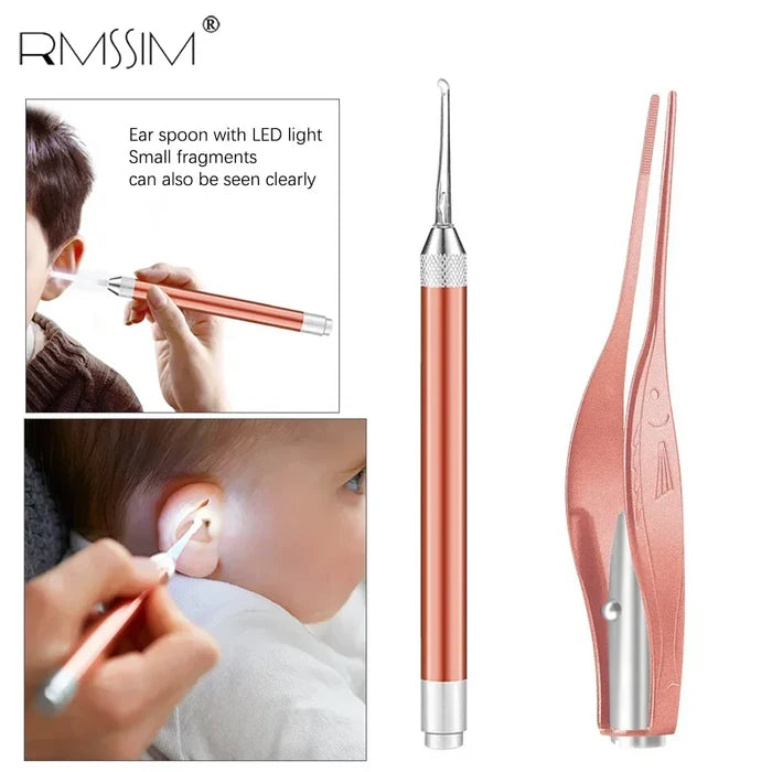 Visual Ear Wax Picker for Kids – Safe Gentle Cleaning Tool
