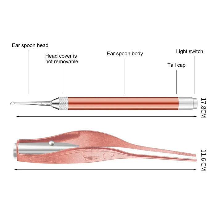 Visual Ear Wax Picker for Kids – Safe Gentle Cleaning Tool