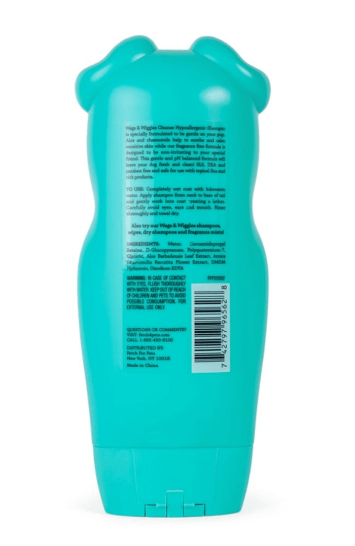 Wags & Wiggles Hypoallergenic Dog Shampoo 16 oz. - Glad Dogs Nation | ALL Profits Donated