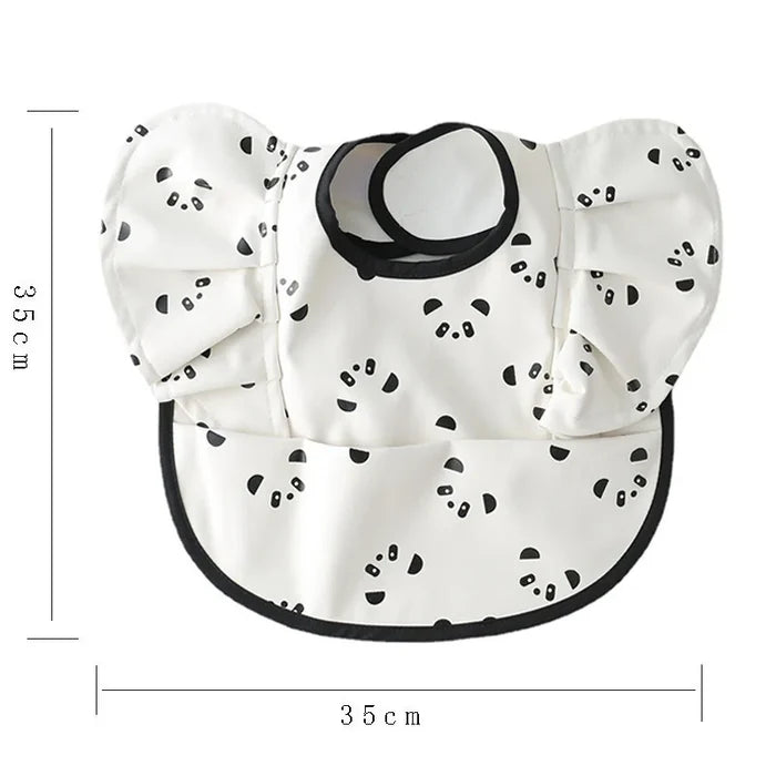 Waterproof Baby Bib with Pocket – Easy Clean & Soft PU