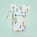 Waterproof Baby Diaper Bag with Wet & Dry Storage Pouch
