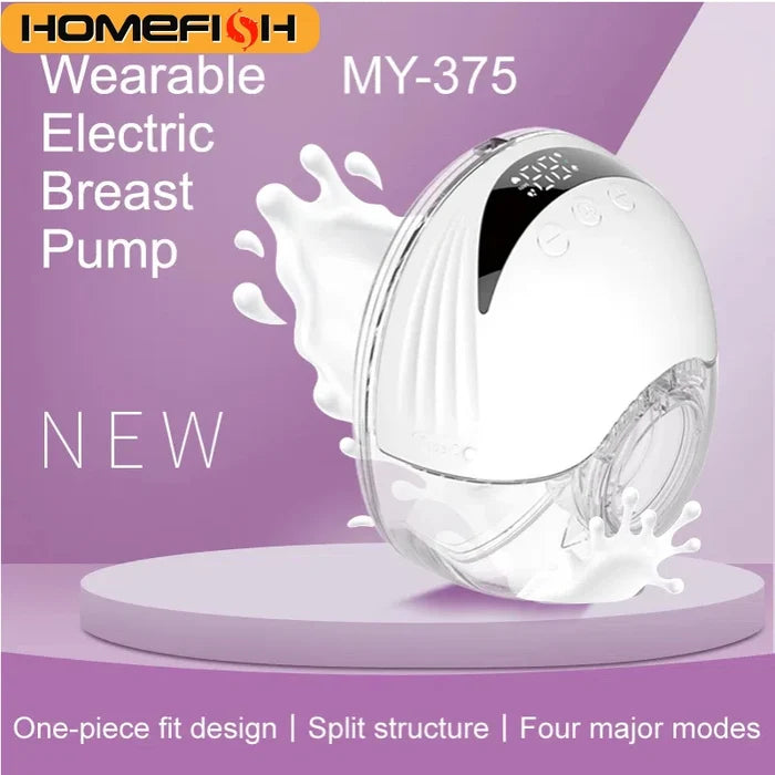 Wearable Electric Breast Pump – Hands-Free & Portable