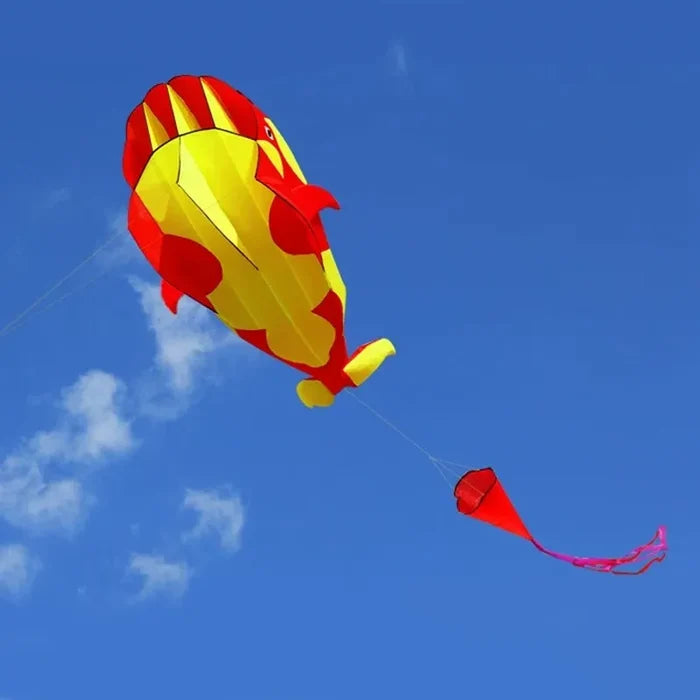 Whale Dolphin Kite 2.2m – Easy-Fly Outdoor Fun with Long Tail