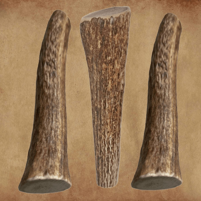 White Tail Naturals Elk Antler Dog Chews: Large & Extra Large - Glad Dogs Nation | ALL Profits Donated