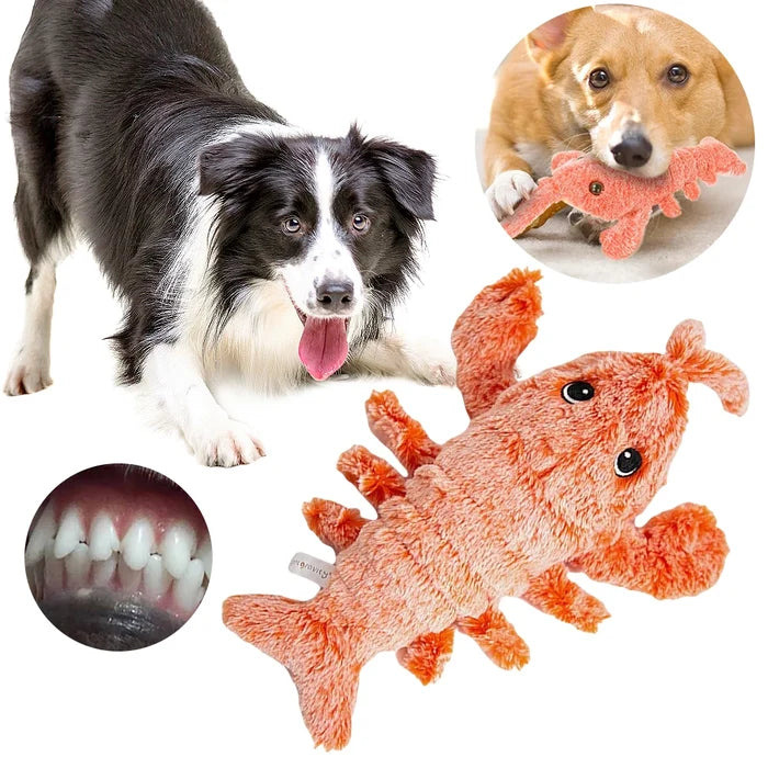 WiggleBuzz Interactive Plush Dog Toy