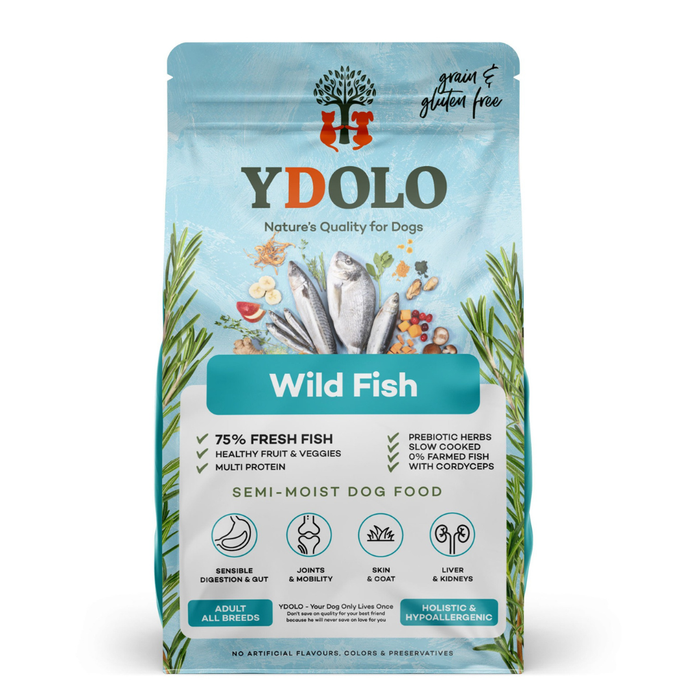 Wild Fish Complete Dog Food - Healthy and Pure (2.5kg)