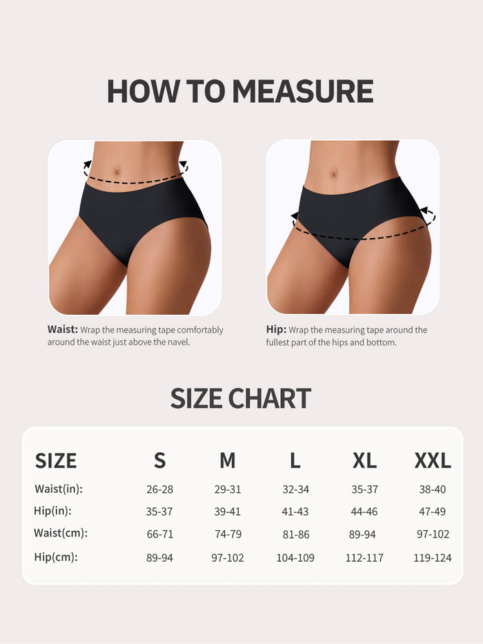 Women's Seamless Full Coverage Panties