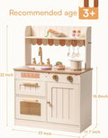 Wooden Kids Kitchen Playset – Realistic Design for Creative Play