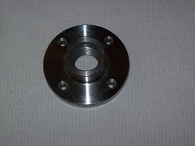 Woodturning 3"  Steel Faceplate w/ 1x8: Tpi