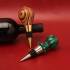 Woodturning Chrome Plated Bottle Stopper Kits, pack of 5