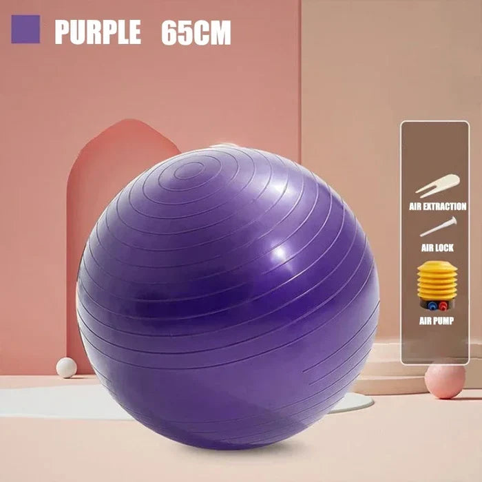 Yoga Balance Ball for Core Strength & Posture Support